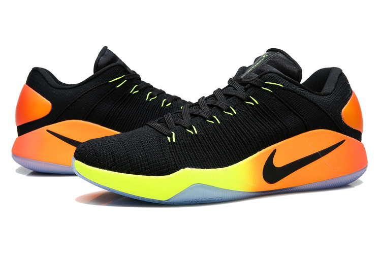 Nike Hyperdunk 2015 Flyknit Low Black Orange Factory